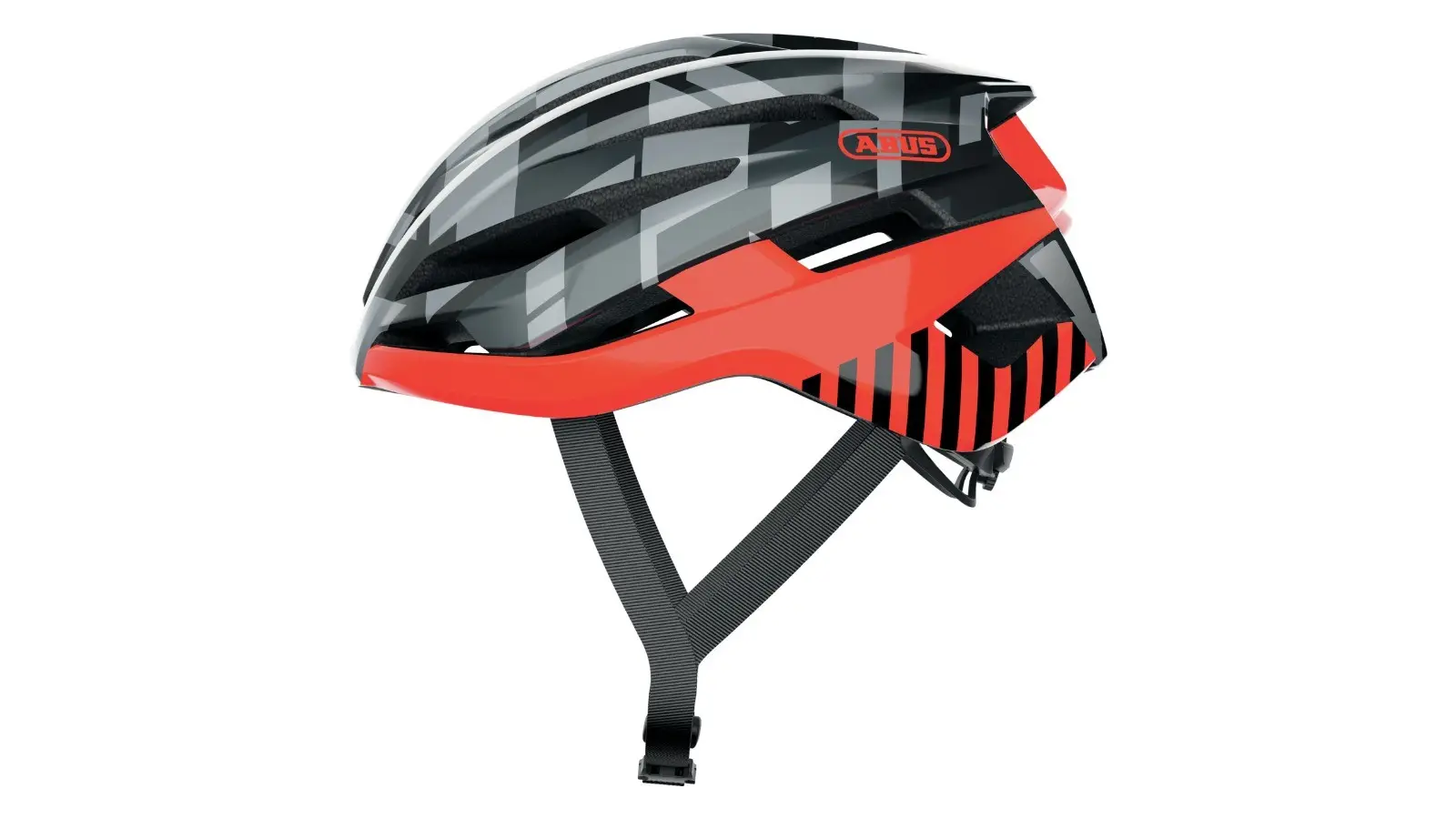 Abus StormChaser tech orange shiny