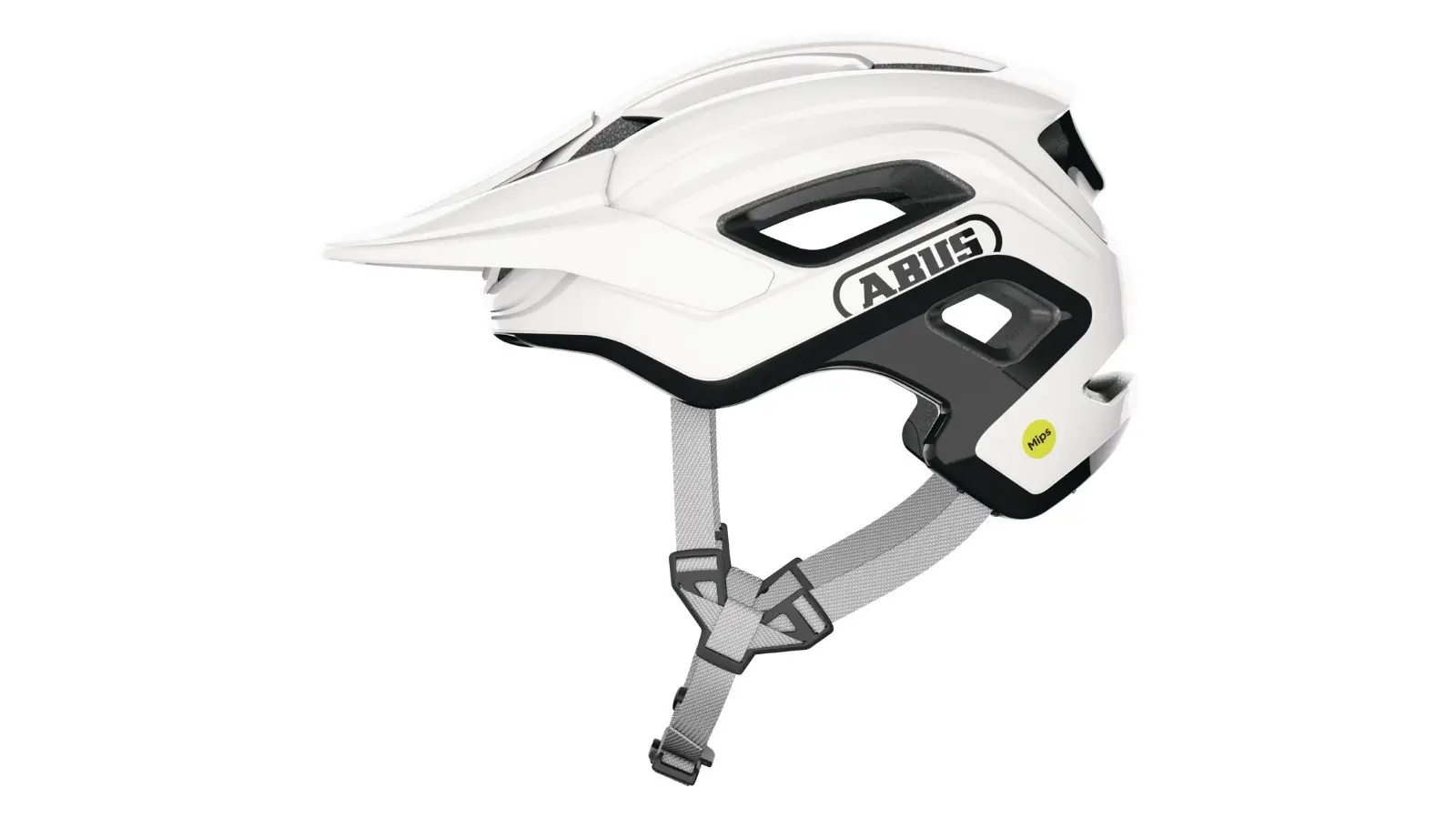 Abus CliffHanger MIPS alpine white