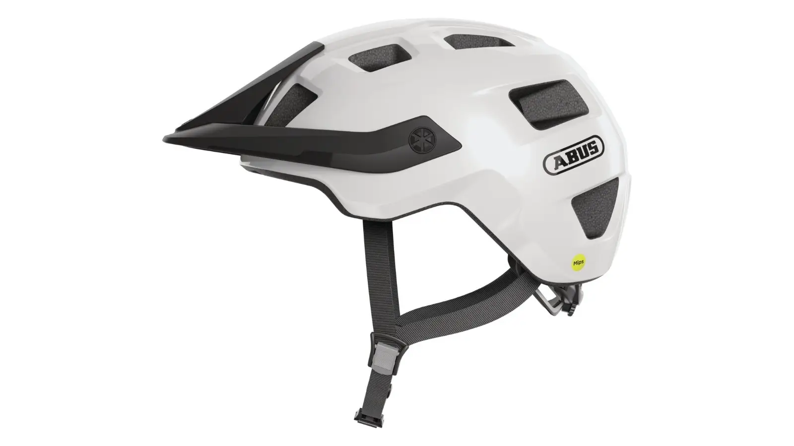 Abus MoTrip MIPS shiny white