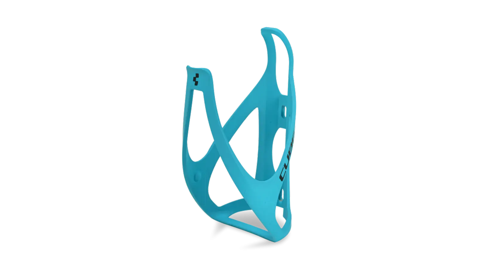 Cube Bottle Cage HPP Matt Turquoise´n´Black