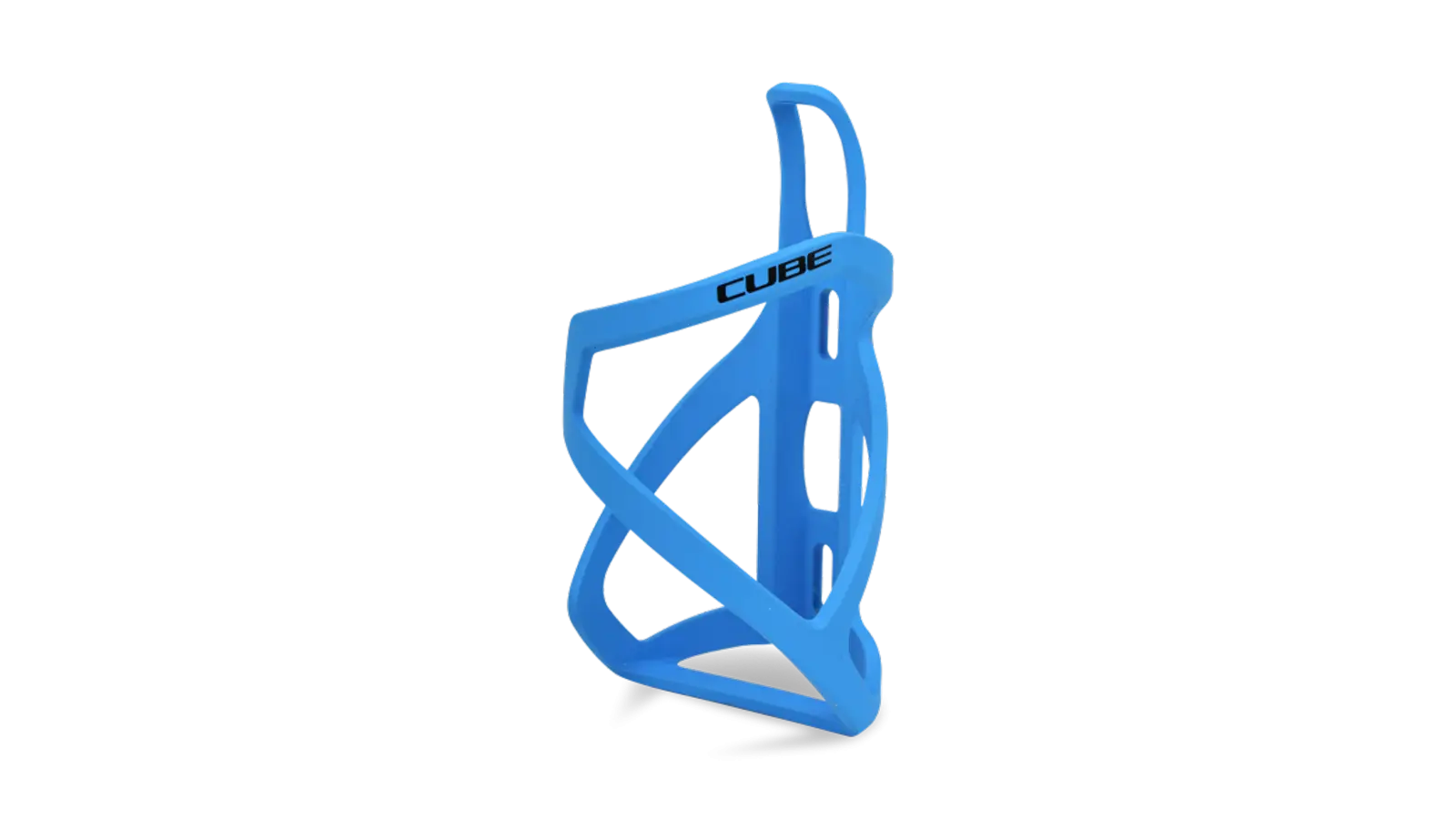 Cube Bottle Cage HPP Left Side Matt Blue´n´Glossy Black
