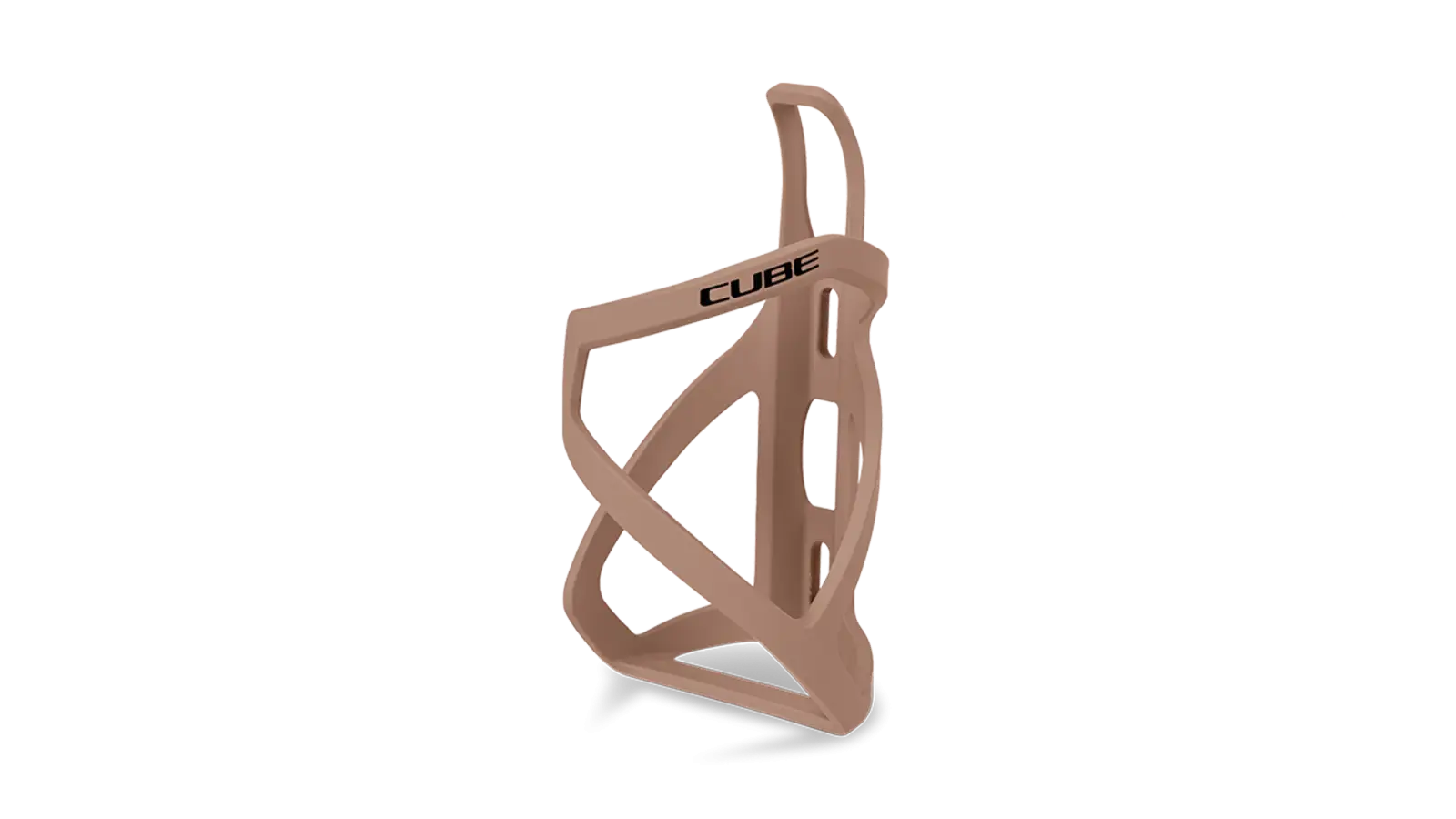 Cube Bottle Cage HPP Left Side Matt Chrome Rose´n´Glossy Black