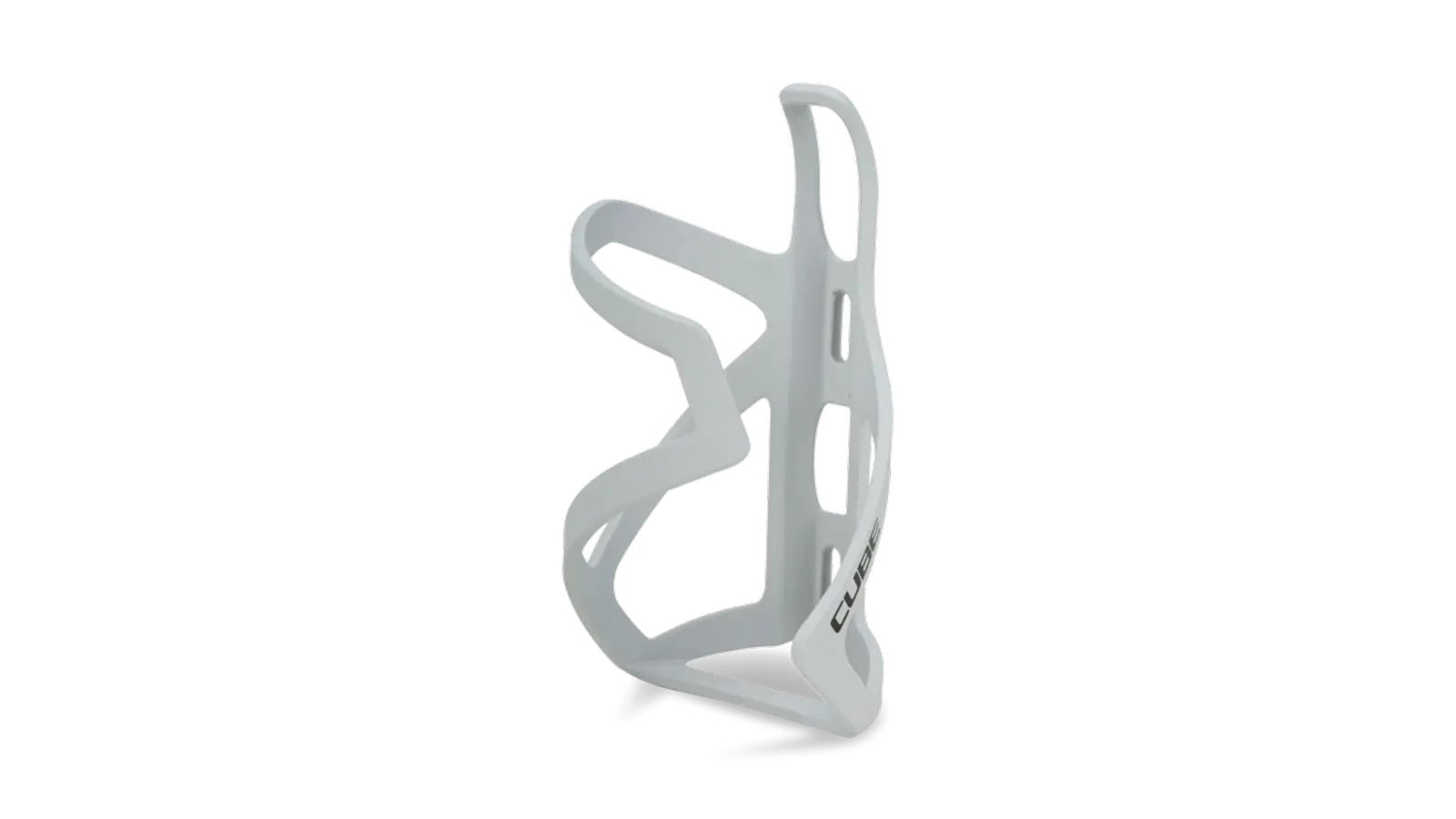 Cube Bottle Cage HPP Sidecage Matt Light Grey´n´Glossy Black