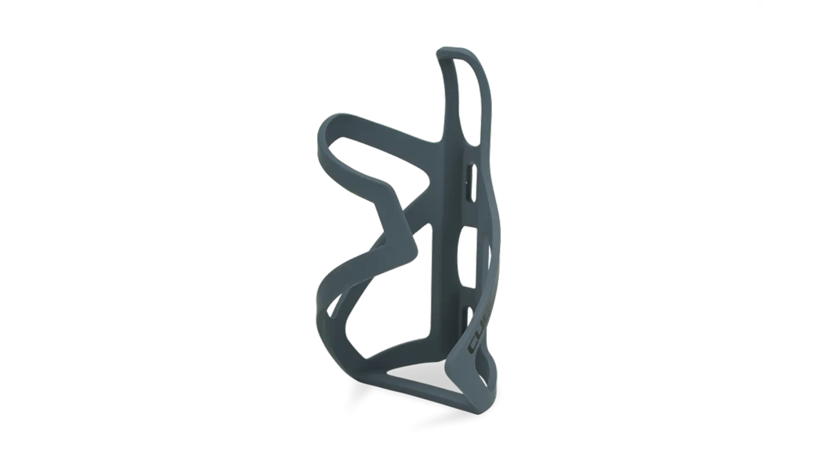 Cube Bottle Cage HPP Sidecage Matt Grey´n´Glossy Black