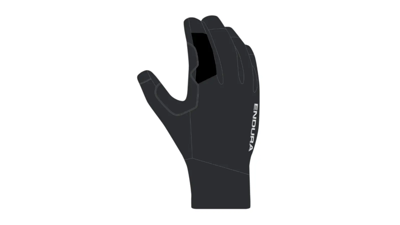 Endura UNISEX LOOP WATERPROOF GLOVE BLACK