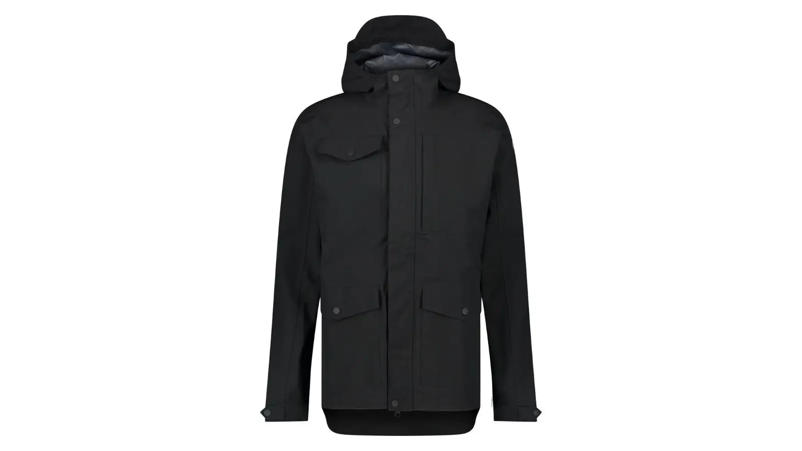 Agu Pocket Rain Jacket Men - Black
