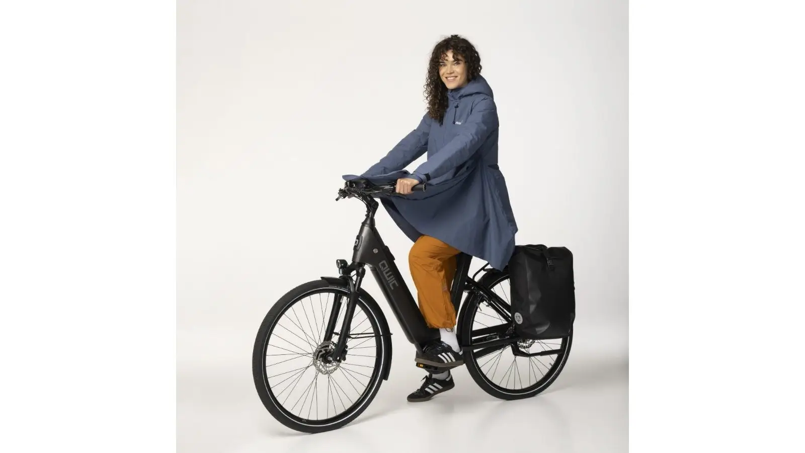 Agu SEQ II Winter Rain Jacket Women Denim Blue