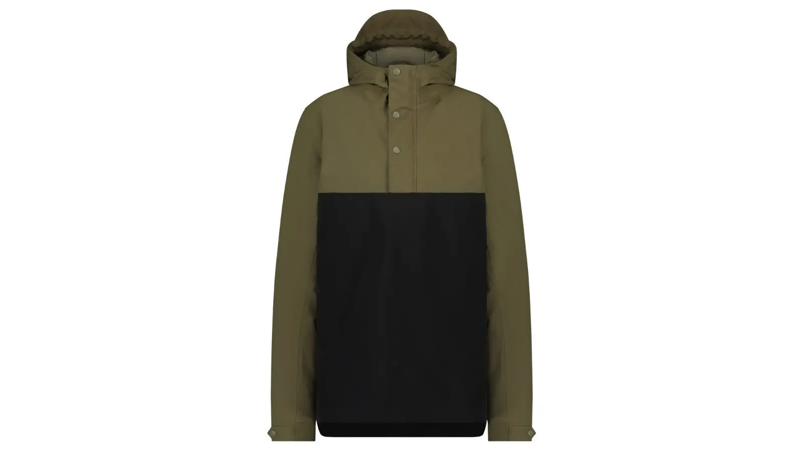 Agu Rain Anorak Winter Rain Jacket - Army Green