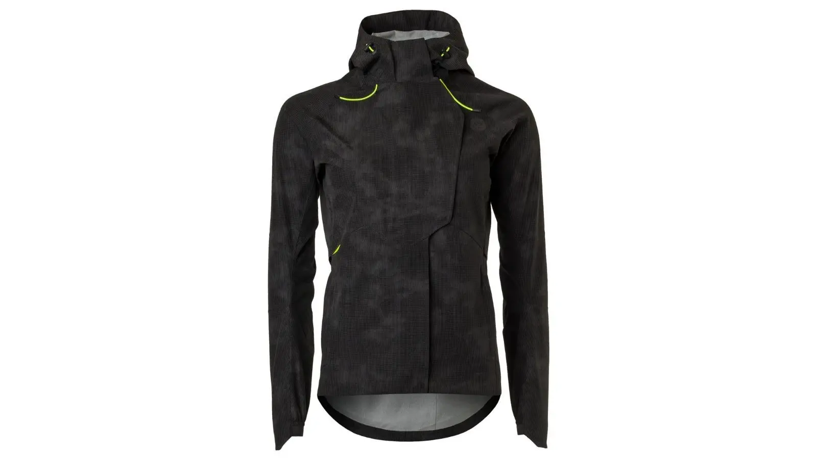 Agu Tech Rain Jacket Commuter Women Hi-vis & Reflection - Hi-vis Black