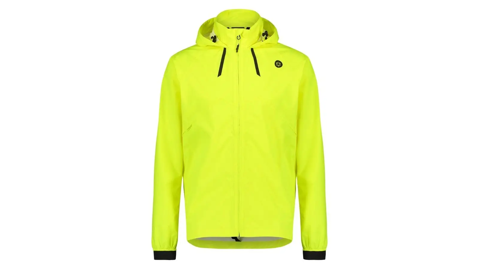 Agu Compact Rain Jacket Commuter Men Hi-vis Yellow