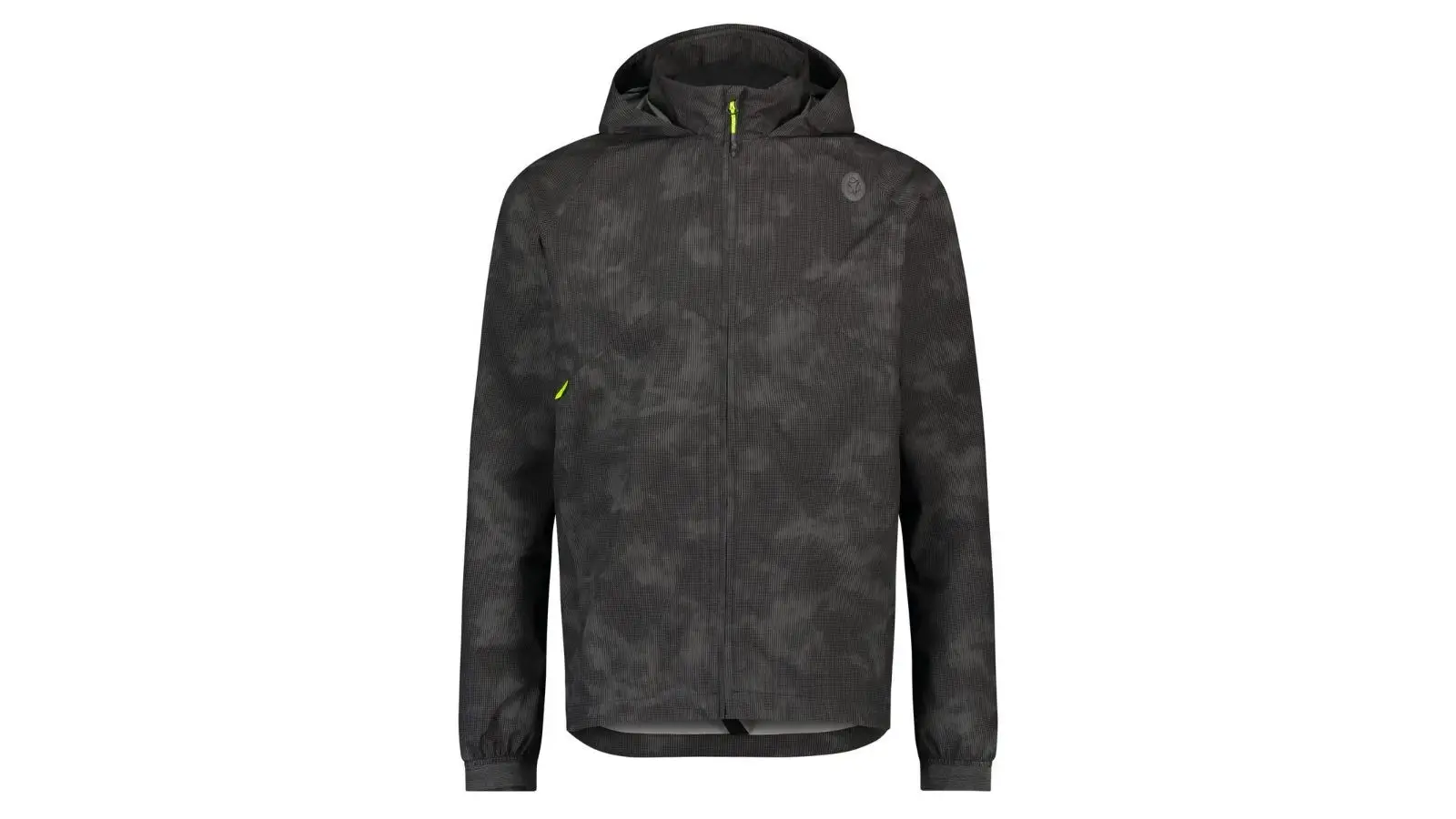 Agu Compact Rain Jacket Commuter Men Reflection Black