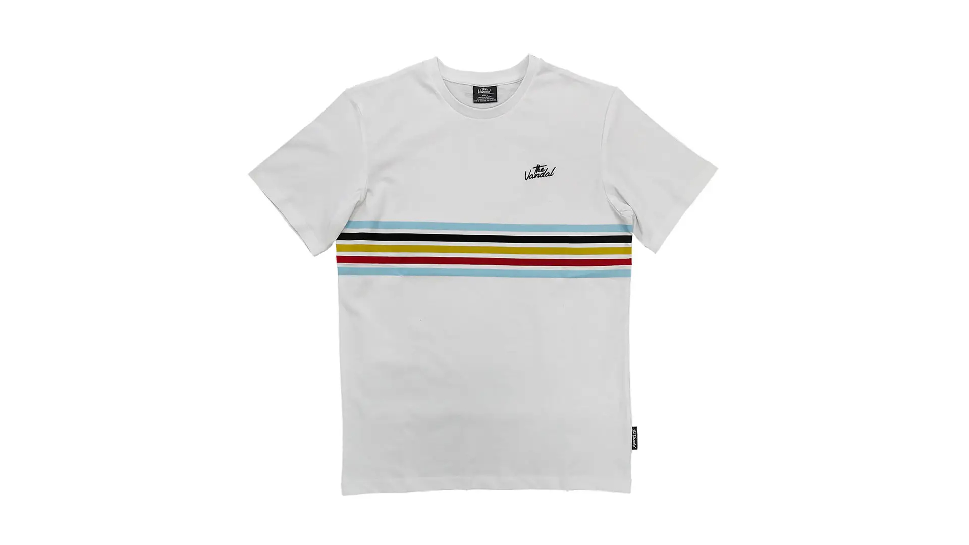 The Vandal Premium T-shirt Heren BELGIAN STRIPES
