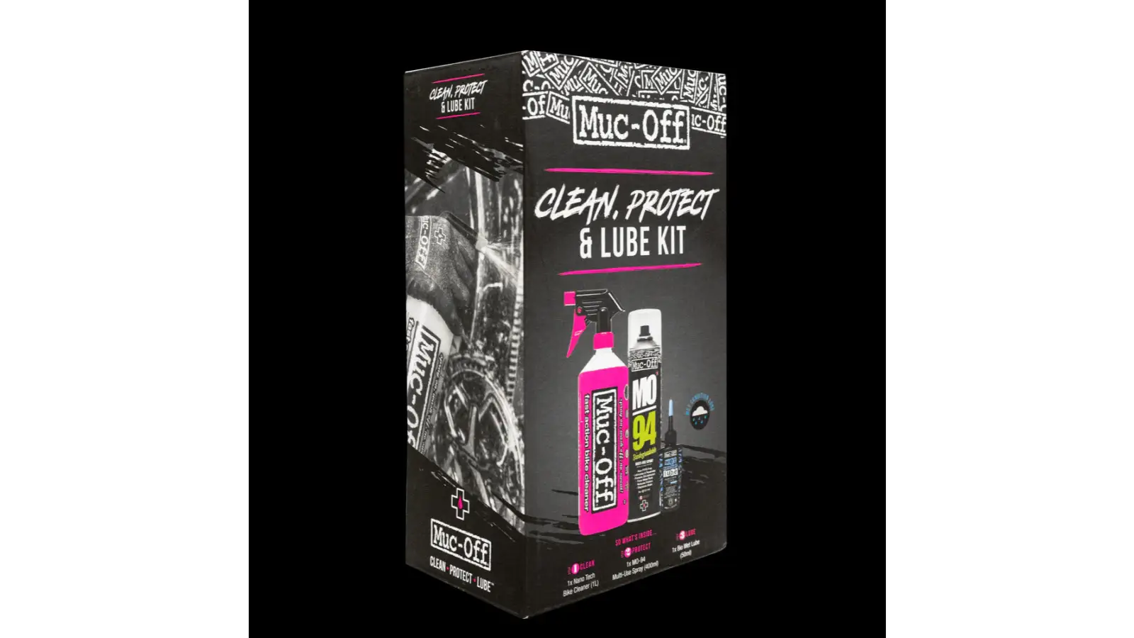 Muc-Off Clean, protect & lube kit (wet lube version)