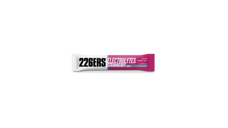 226ERS Vegan Gummy Bar - Electrolytes - Strawberry Flavour - 30g