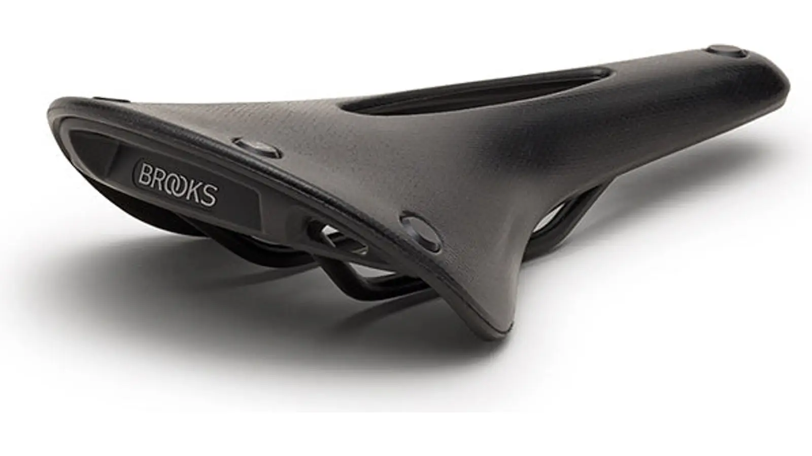 Brooks Cambium C17 carved noir