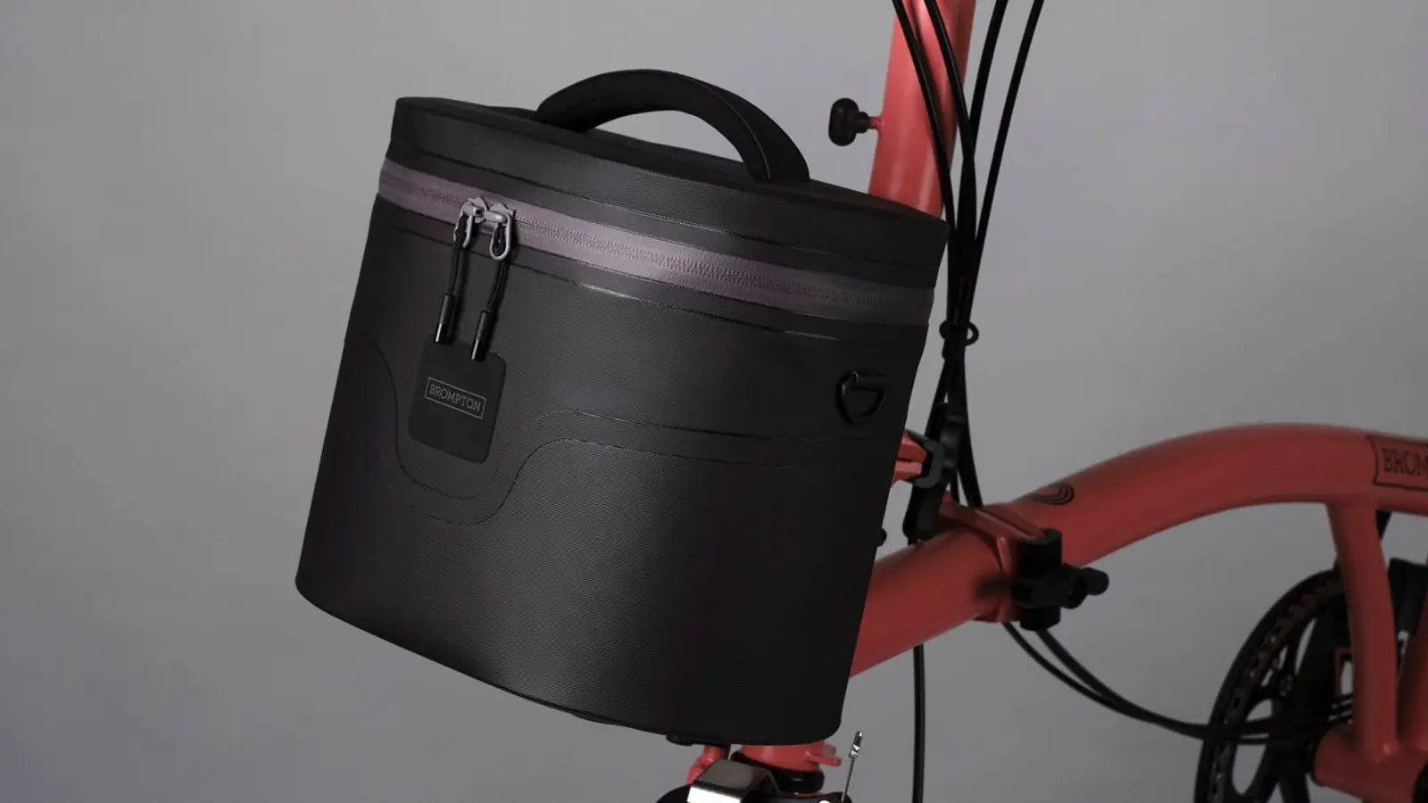 Brompton Sacoche avant Zip Case L - Noir