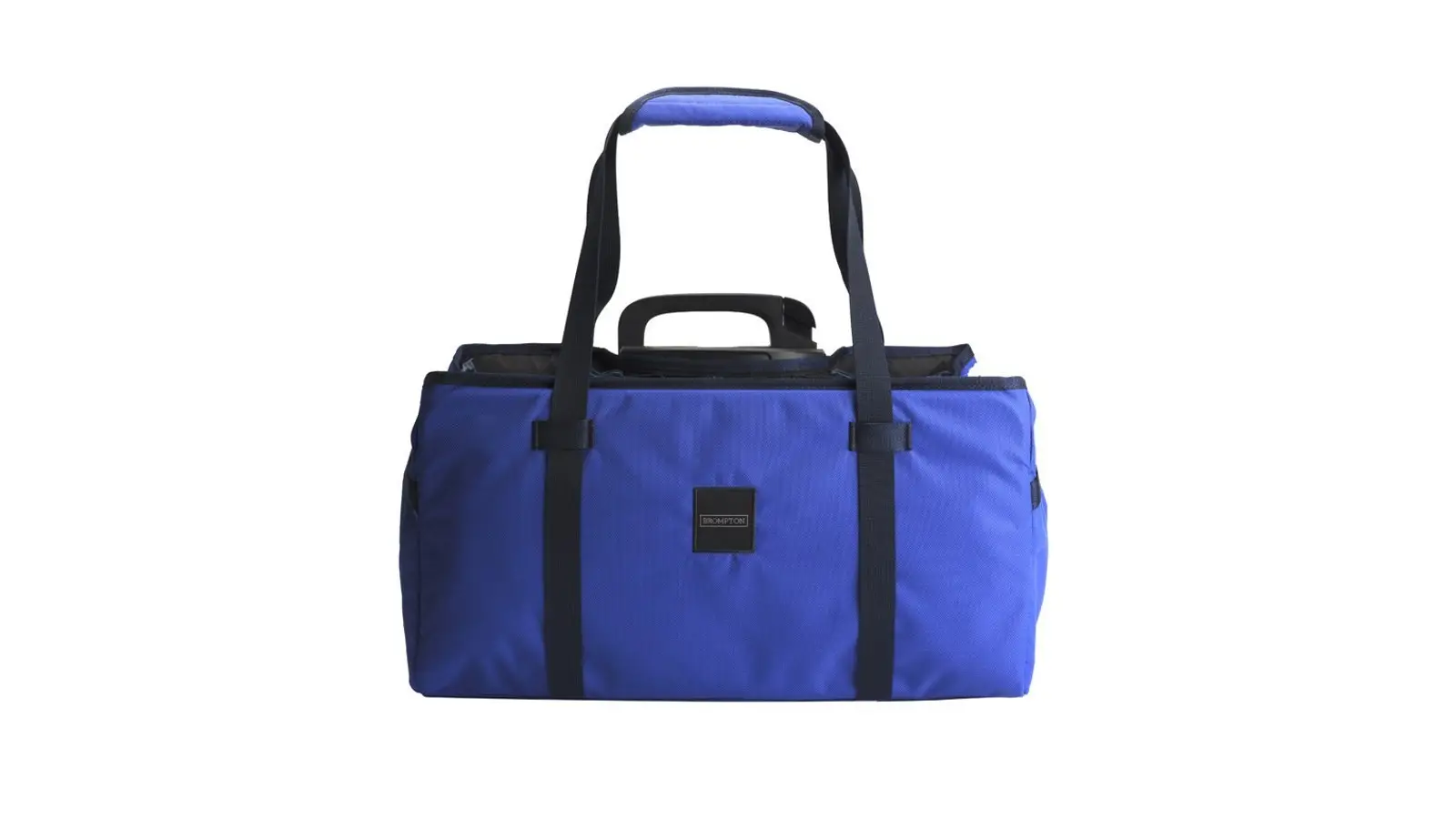 Brompton Sacoche avant Electric Basket L + cadre - Bleu