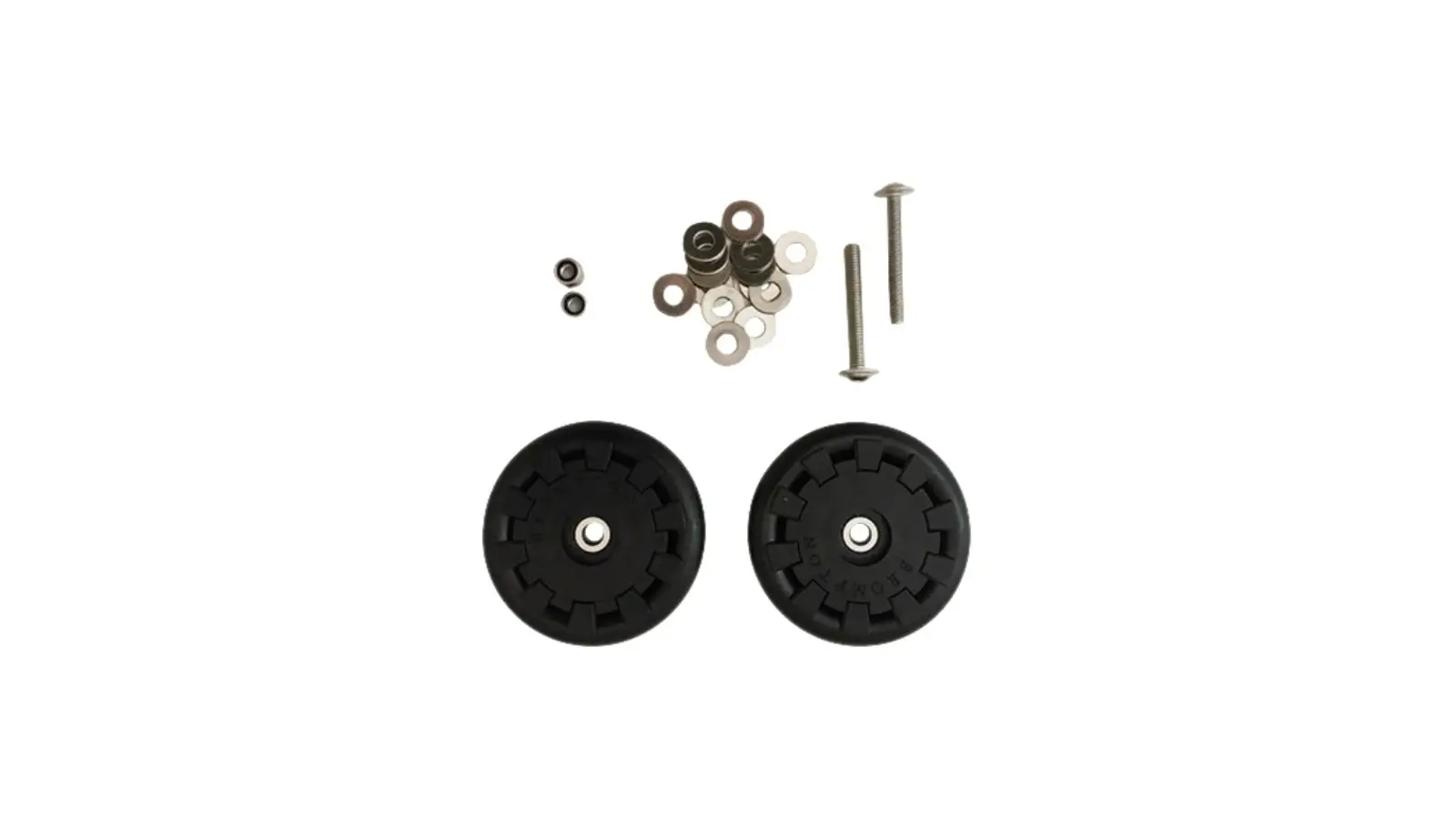 Brompton Paire de roulettes EZY 5 mm + fixations