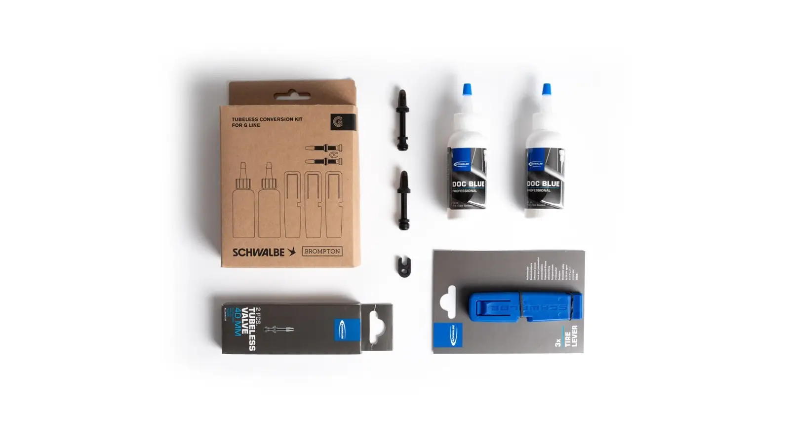 Brompton Kit de conversion tubeless pour G Line