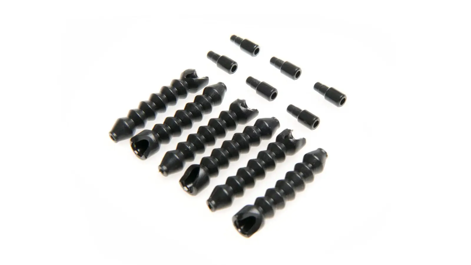 Brompton Soufflet de câble de frein + adaptateur - 3 paires