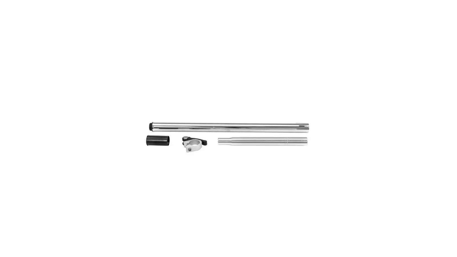 Brompton Tige de selle télescopique acier Snapfit - Argent
