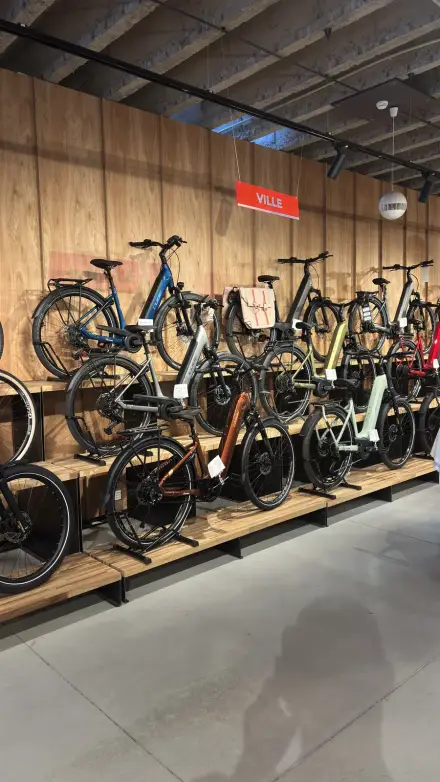 KAMEO Bikes winkel Luik — beeld 8: showroom elektrische fietsen en atelier, Quai de Rome 22
