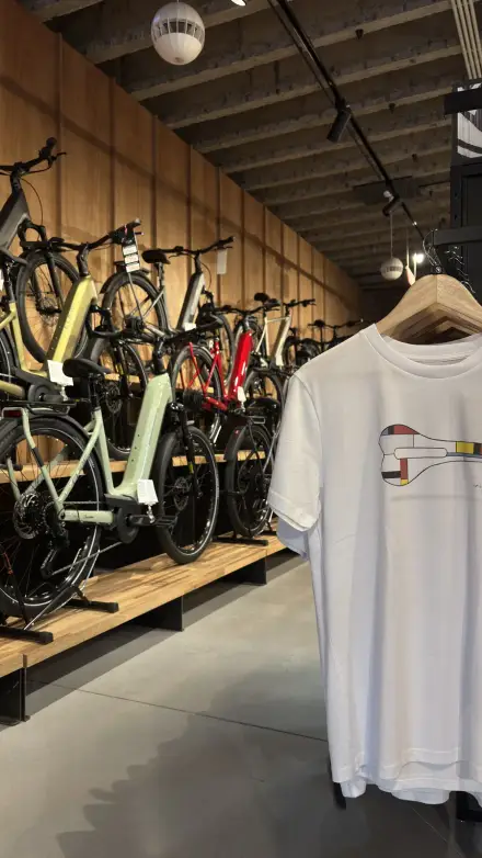 KAMEO Bikes winkel Luik — beeld 12: showroom elektrische fietsen en atelier, Quai de Rome 22