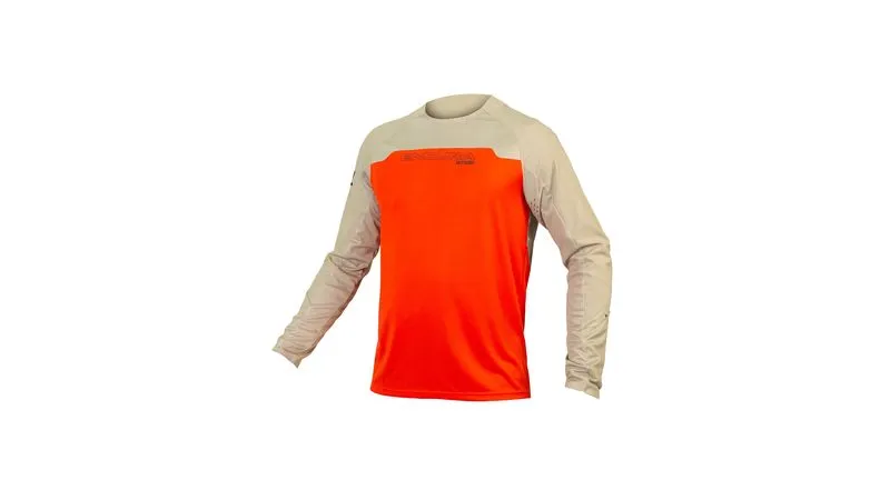 Endura MT500 Burner L/S Jersey Paprika