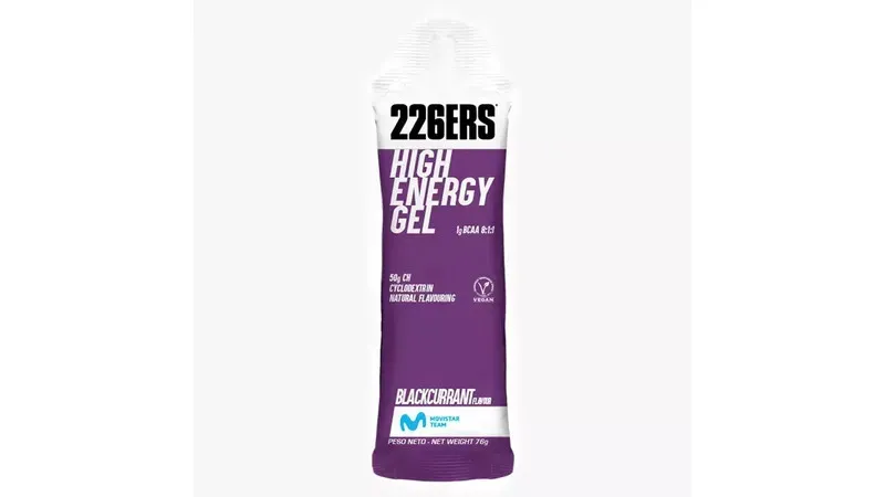 226ERS High Energy Gel - BCCA - Blackcurrant Flavour - 76g
