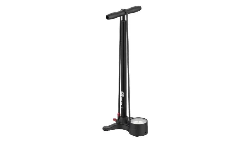 Lezyne Sport Floor Drive Floor Pump - 3.5" Gauge - ABS Pro Head, 220psi Flat Black