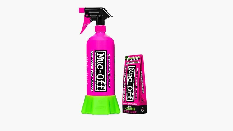 Muc-Off Powder cleaner 4 pack + bottle for life