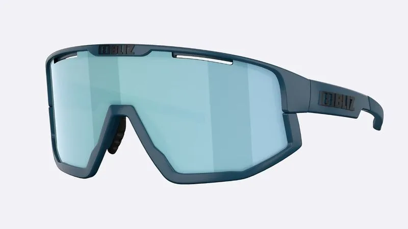 Bliz Fusion Small - Bleu matt avec verres Smoked Iced Blue