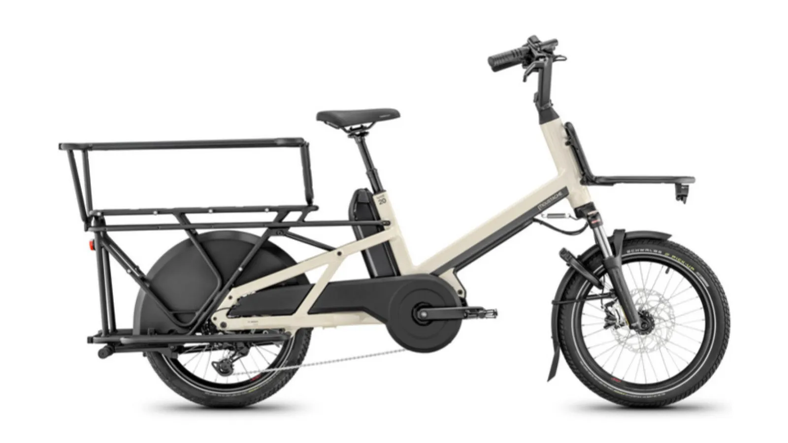 Moustache Bikes Lundi 20 Cargo 3 - 545 Wh - Equipé