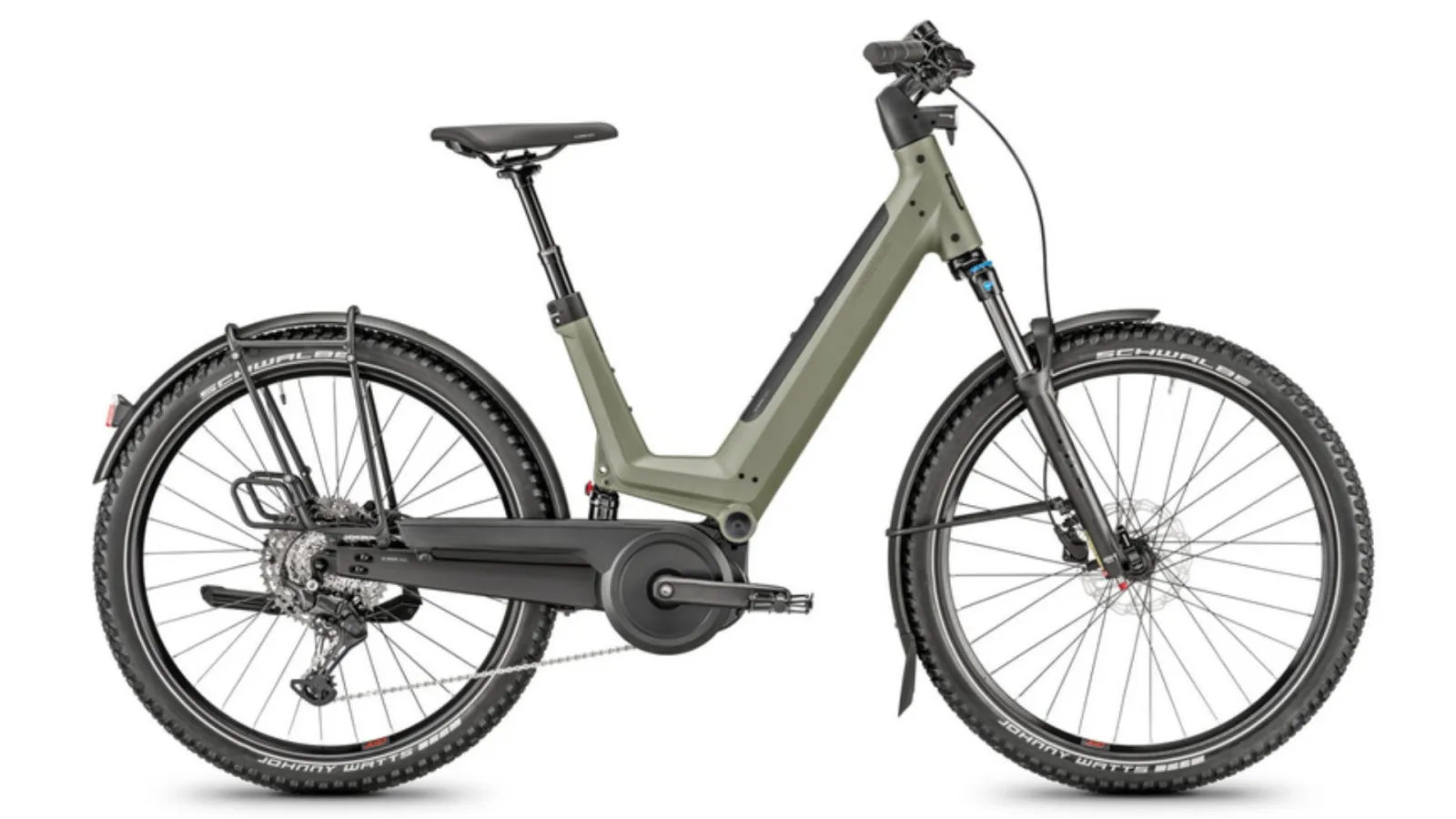 Moustache Bikes  J ALL Olive Cues PBL - 500Wh V2