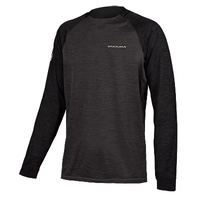 Endura SingleTrack L/S Jersey Pewter Grey