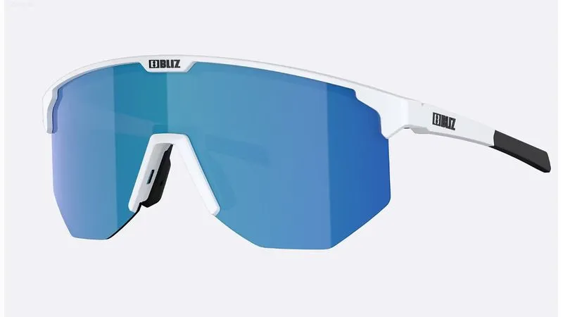 Bliz Hero Small - Blanc avec verres Brown Blue
