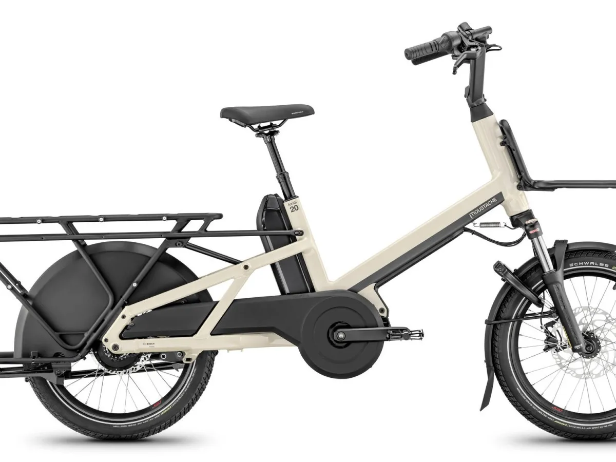 Moustache Bikes Lundi 20 Cargo 5 - 545 Wh - Non-équipé