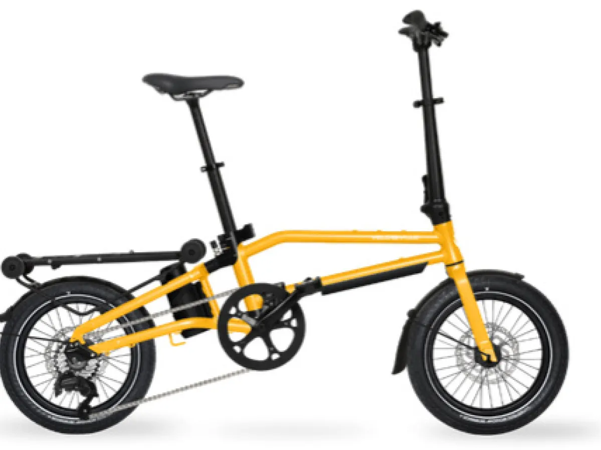 Velo de ville  E-FOLDY Orange