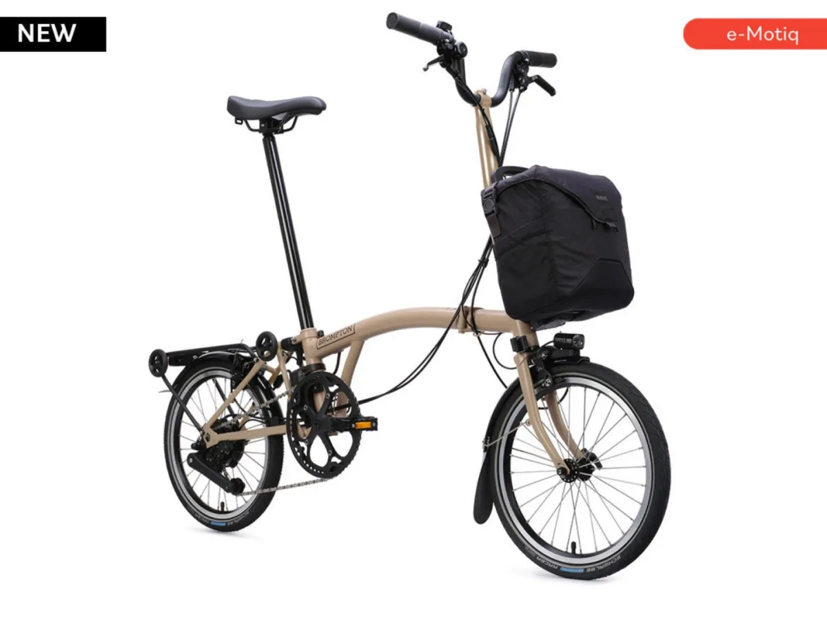 Brompton  C Line with SuperRoll+ - e-Motiq system - 4-speed