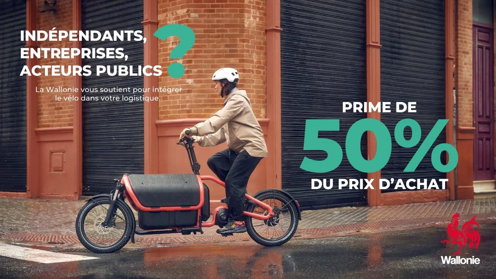 Prime vélo Wallonie : jusqu'à 50 % d'aide à l'achat pour votre entreprise