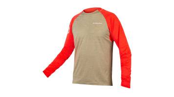 Endura SingleTrack L/S Jersey Mushroom