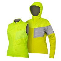 Endura Women's Urban Luminite 3 in 1 Jacket II Yellow