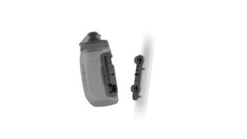Fidlock TWIST SET bottle 450 + bike base / transparent black