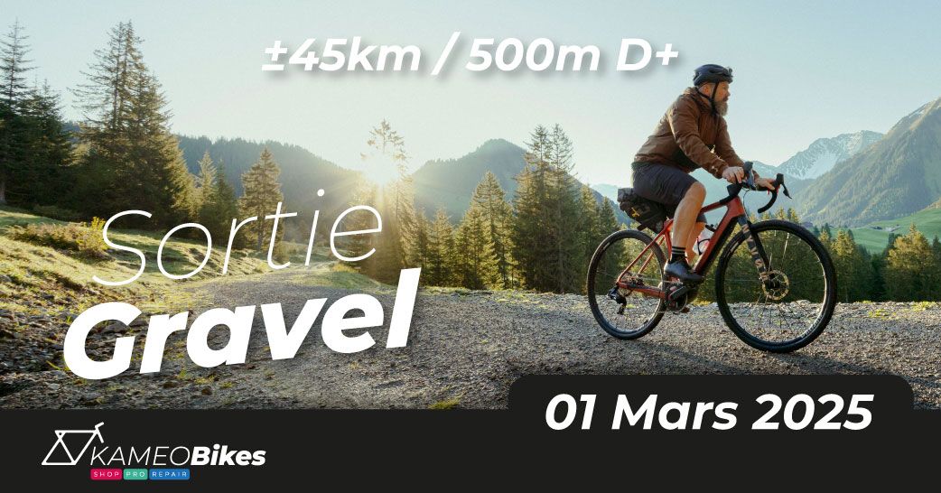 Sortie Gravel - 01 mars 2025