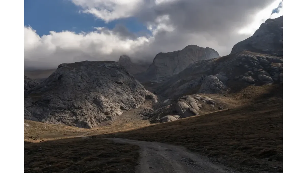 Vue sur un col dans la chaîne du Taurus