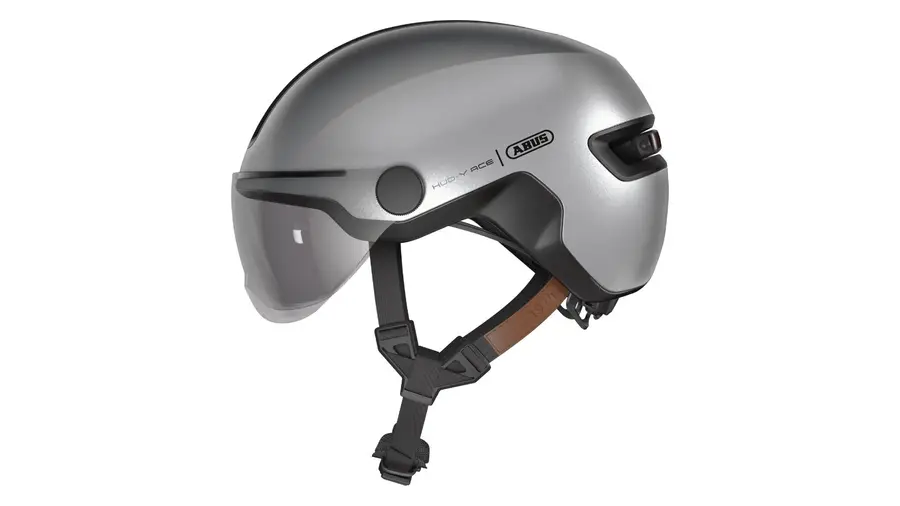 Abus HUD-Y ACE gleam silver