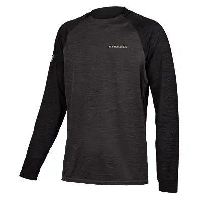 Endura SingleTrack L/S Jersey Pewter Grey