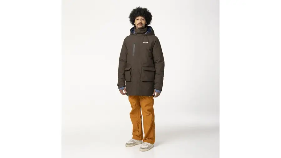 Agu Defender Winter Rain Jacket Men Ground Coffee