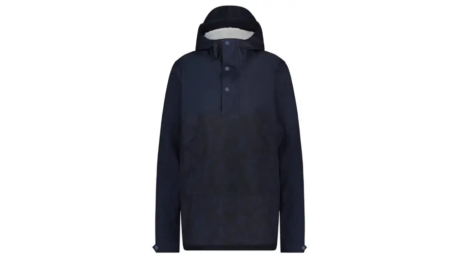 Agu Rain Anorak Winter Rain Jacket - Navy Blue
