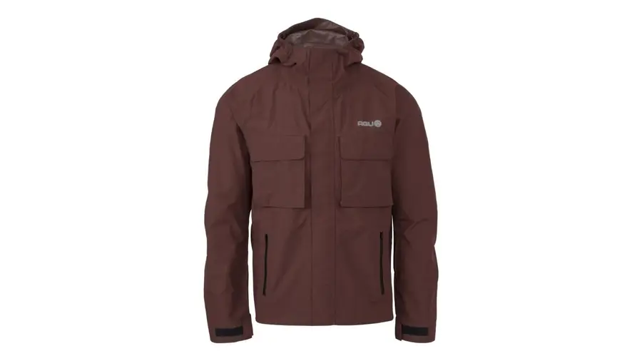 Agu City Cruiser Rain Jacket Dark Rose Brown